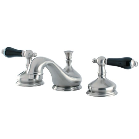 Kingston Brass KS1168PKL Duchess Widespread Bathroom Faucet W/ Brass Pop-Up, Nickel KS1168PKL